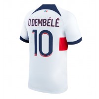 Paris Saint-Germain Ousmane Dembele #10 Udebanetrøje 2023-24 Kortærmet
